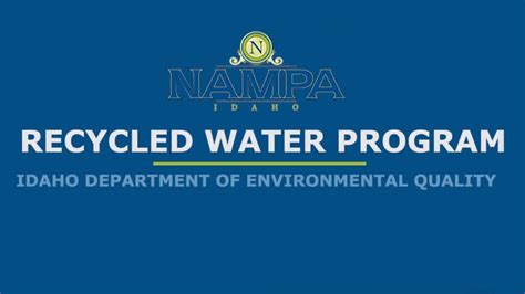 nampa idaho water department.